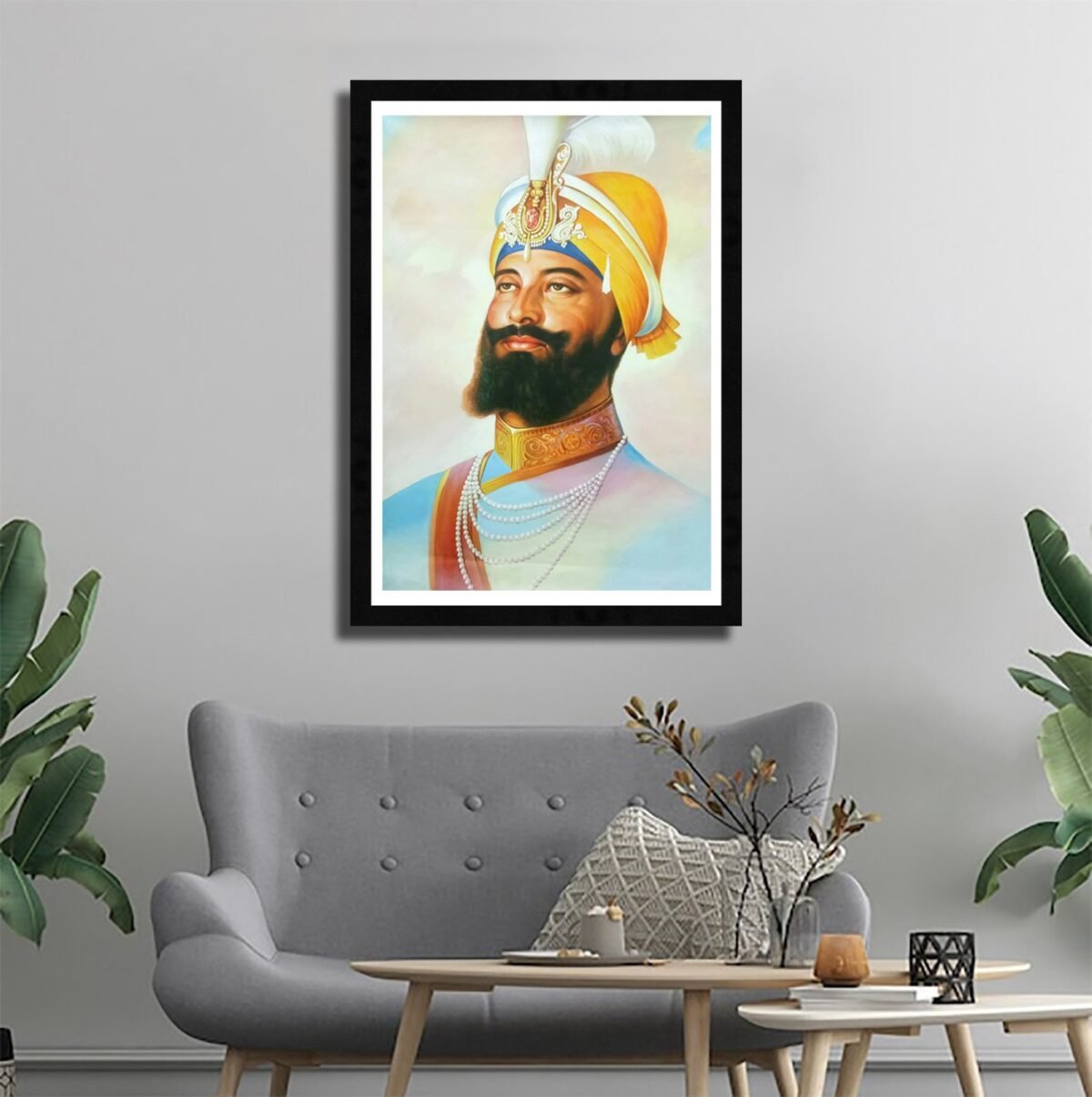 Guru Gobind Singh ji painting - Image 1