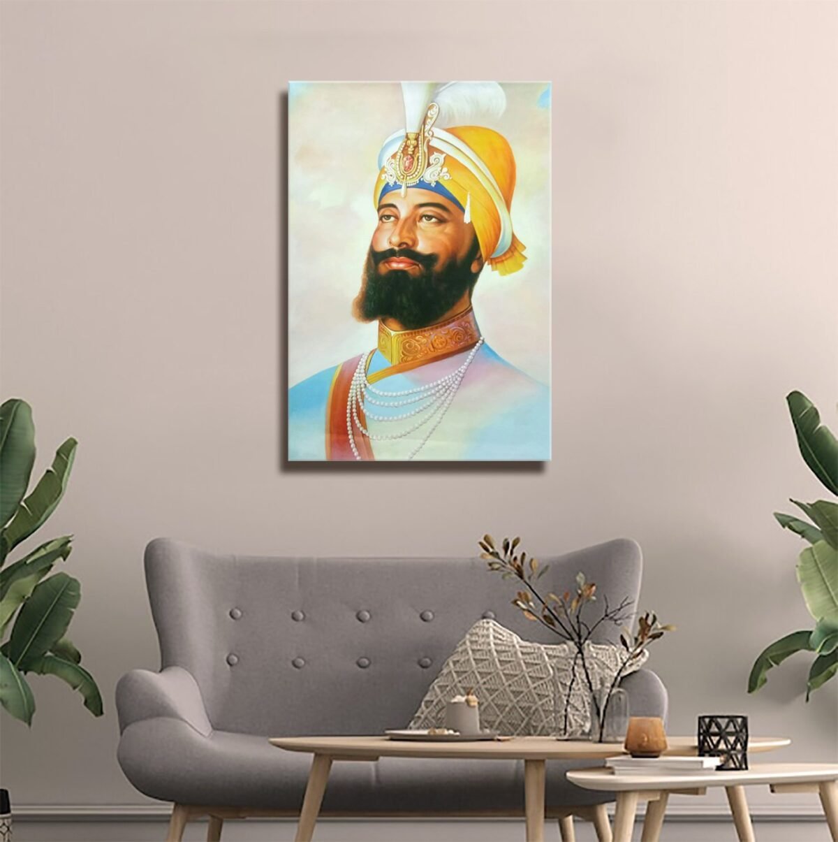 Guru Gobind Singh ji painting - Image 5