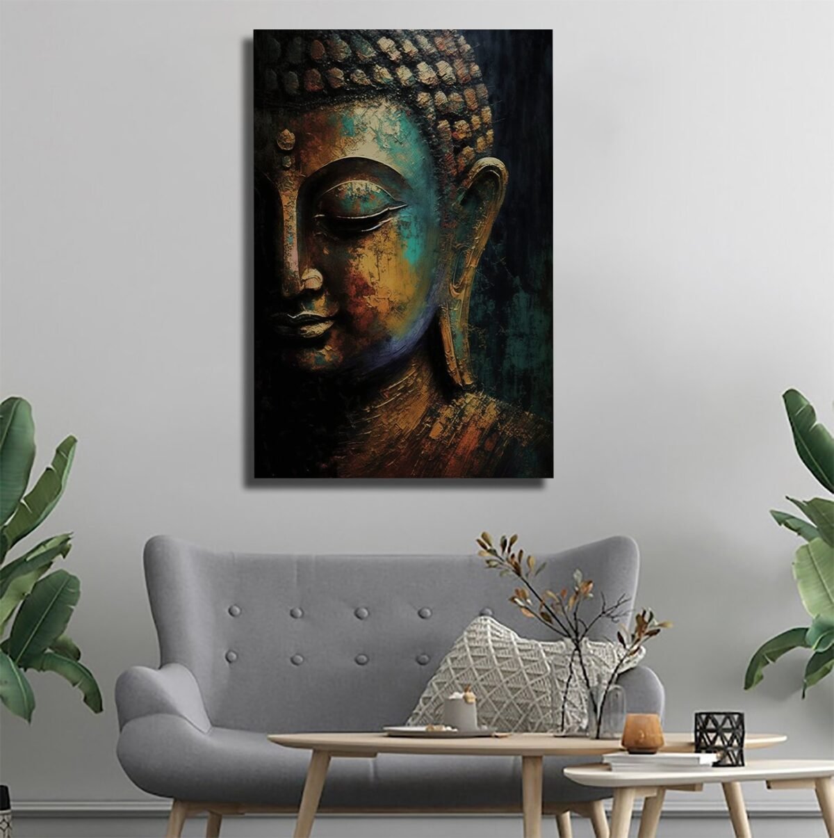 Lord Buddha Wall Arts Painting - Image 5